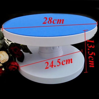 11" Adjustable Icing Cake Rotating Turntable Decorating Display Stand Sugarcraft[01010137] [kitchenware 104|]